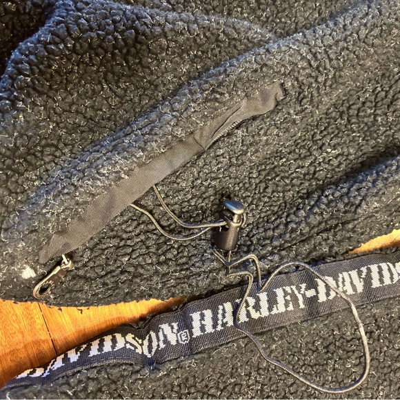 Vintage Harley-Davidson Fleece Zip Up - Picture 7 of 11